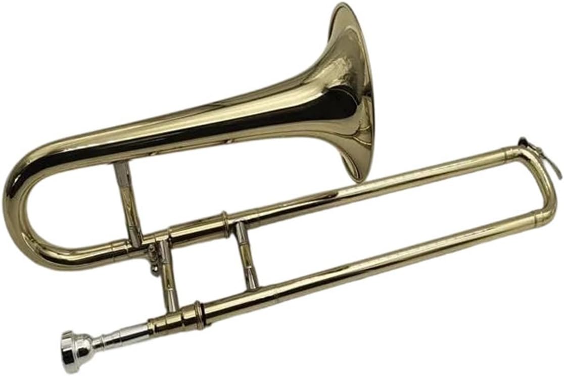 Adult Trombone Instrument B Major Trombone Brass Plated With Box Gloves Instrument