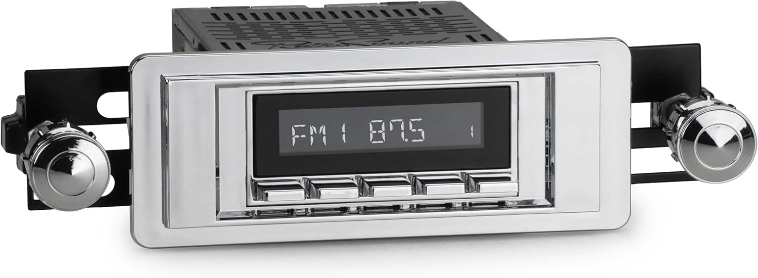 RetroRadio Compatible with 1950-56 Cadillac Series 60 Fleetwood Features Include Bluetooth, USB, AM/FM HC-M2-102-14-84CA1