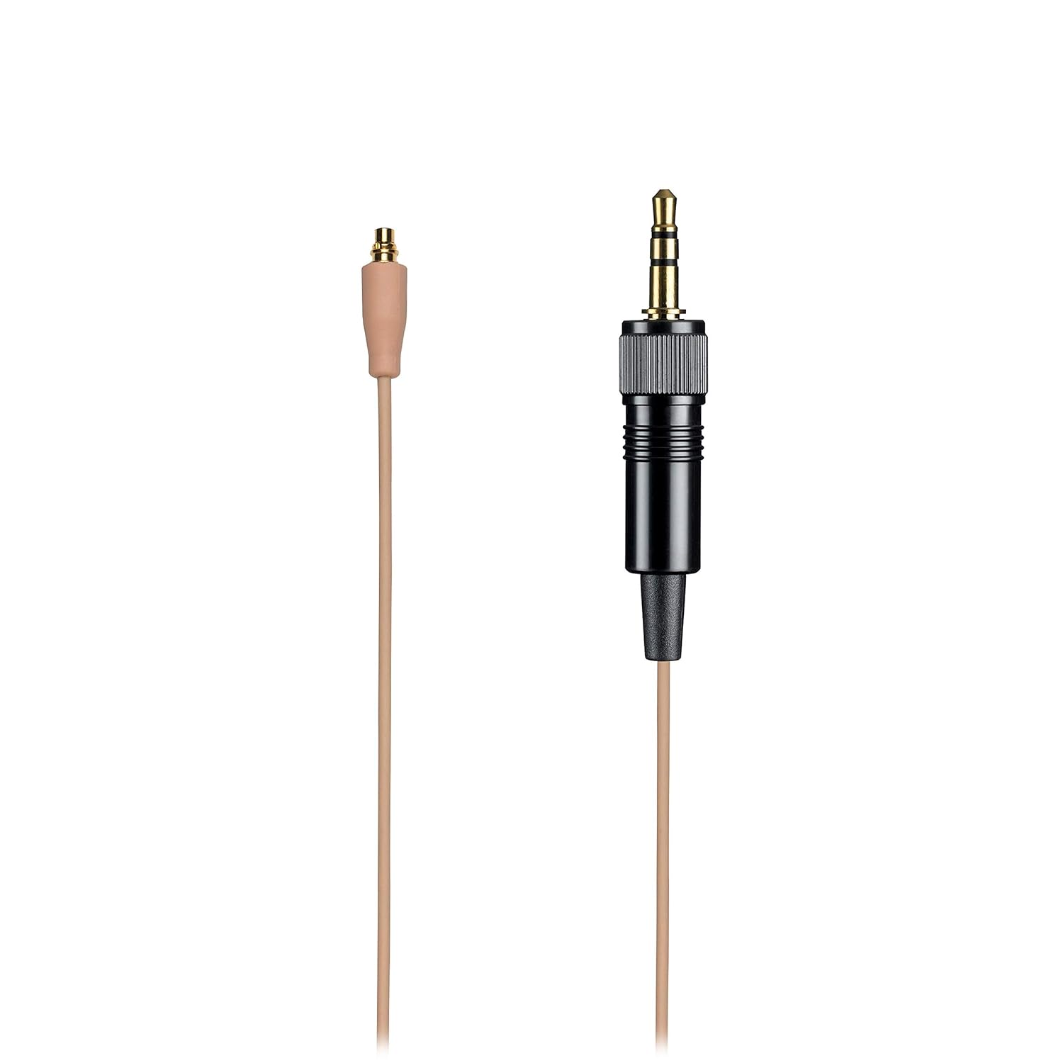 Audio-Technica BPCB-cLM3-TH Compatible with Sennheiser, Headworn Wireless Microphone Cable, Locking 3.5mm Connector, Beige