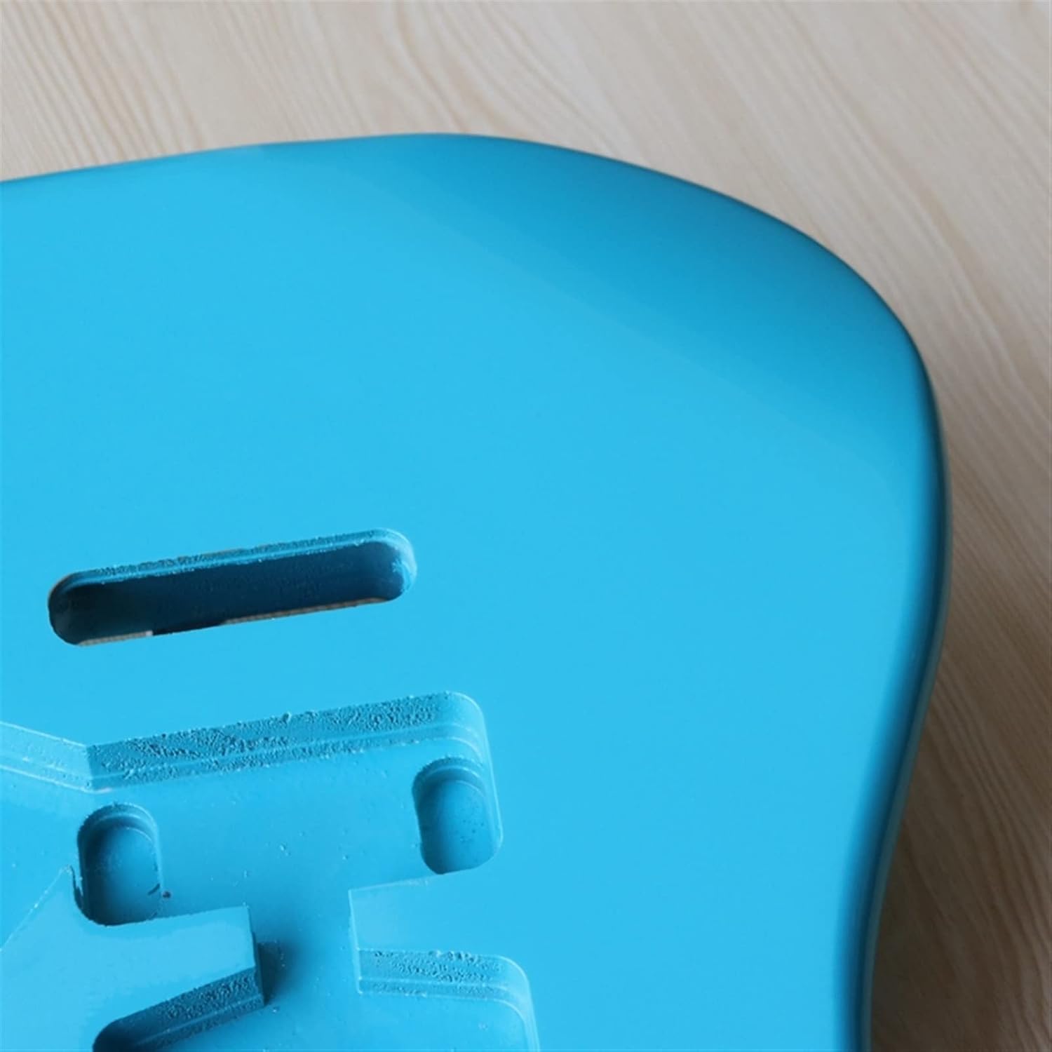 TSTS Blue Poplar Wood Electric Guitar Body for ST Guitar Accessories Guitar Barrel 5.7cm Pocket Width Guitar DIY Accessory