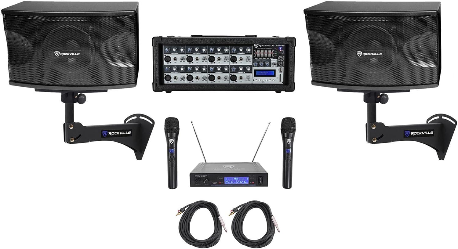 Rockville KPS80 Bundle: (2) 8