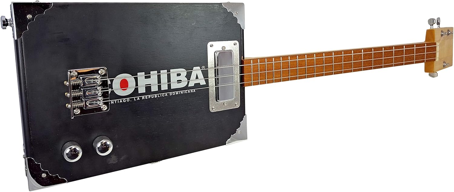 C. B. Gitty The Chicago Premium Electric 3-String Cigar Box Guitar Kit