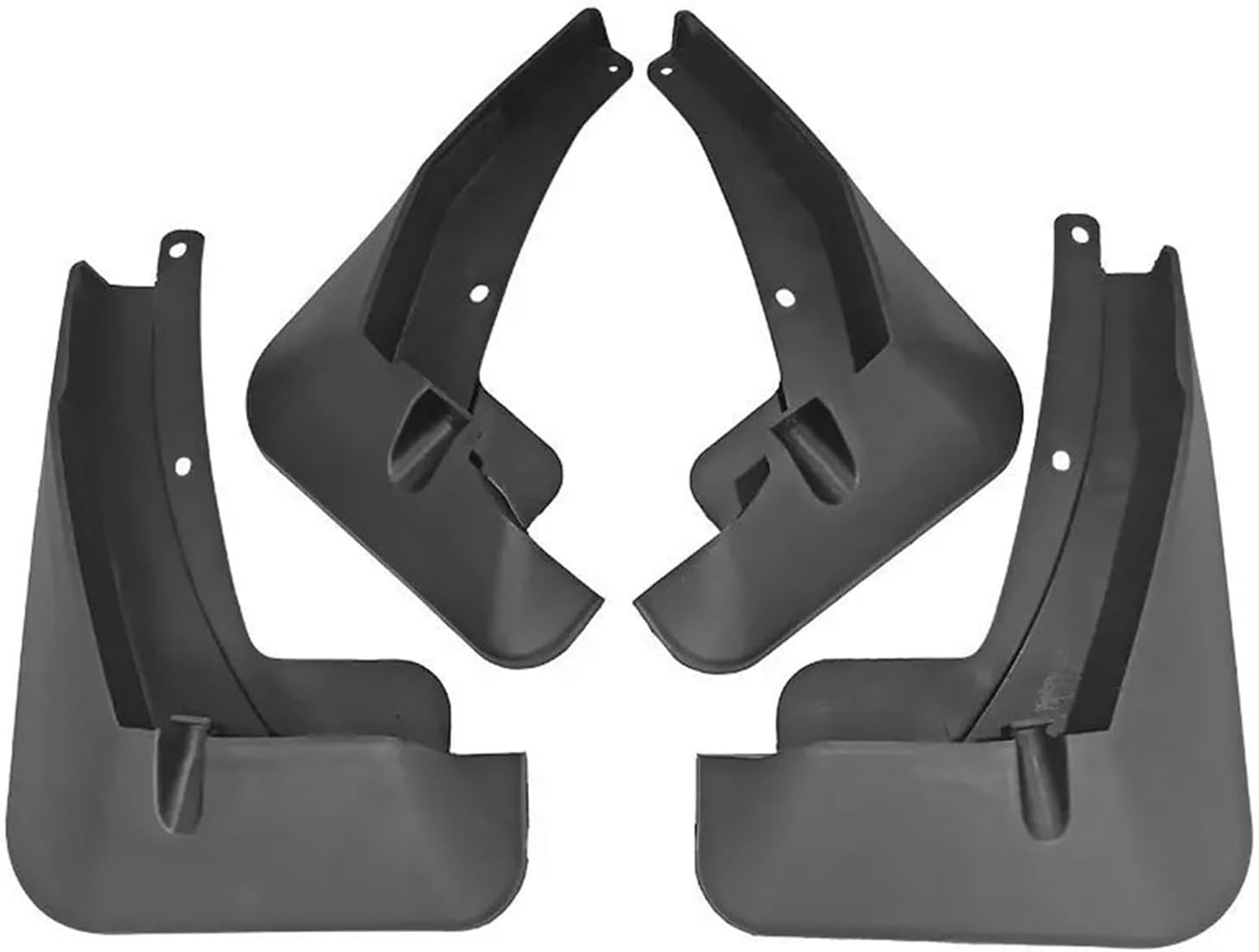 Automotive Tire Mudguard Waterproofing Splash Proof 4pcs Compatible for VW Tiguan L 2017-2020 2018 2019 Accessories