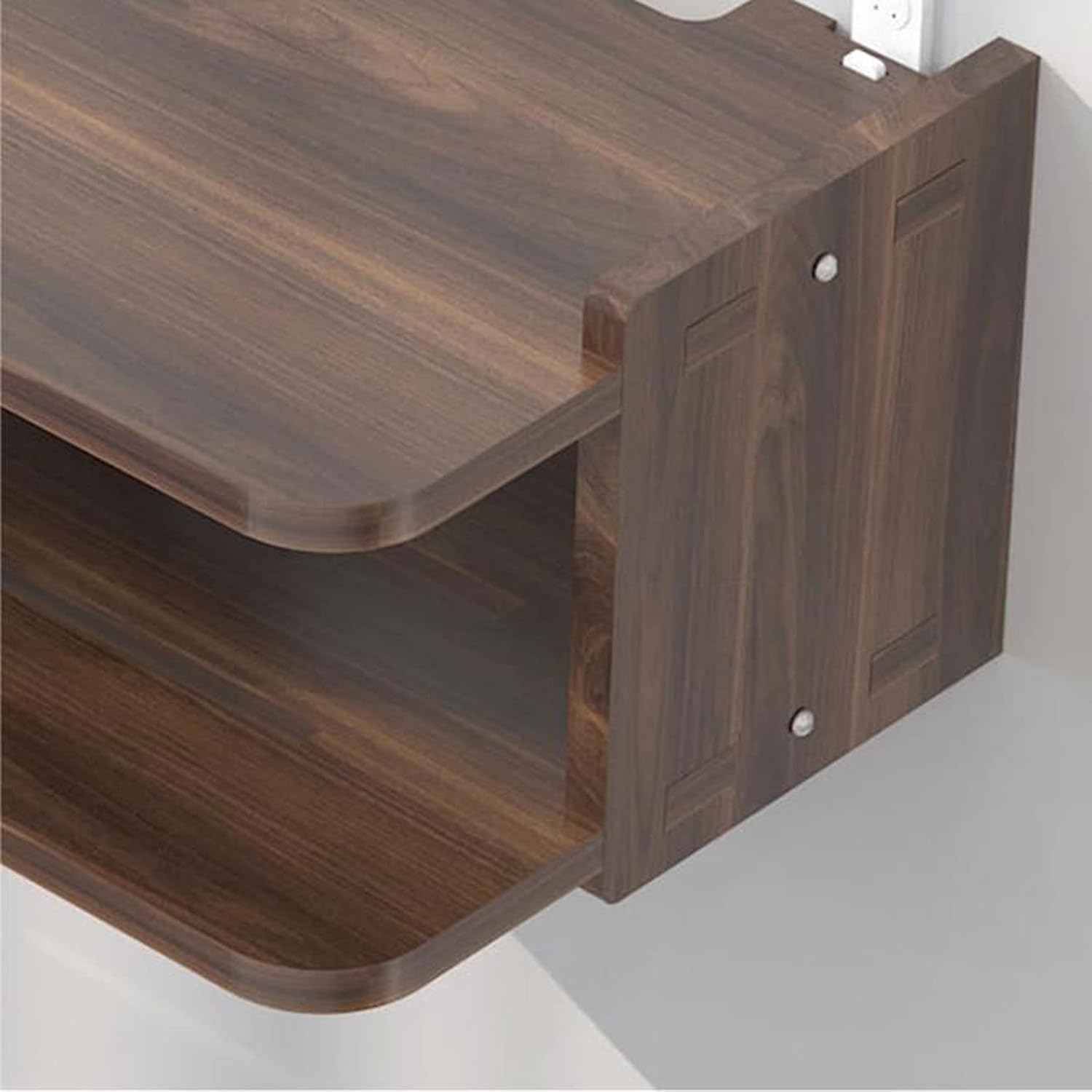 Wall Shelf Floating Shelf Wall Mounted TV Shelf TV Stand TV Media Console Set-top Box Router Shelf Book Shelf Utility Shelve Gaming Shelf TV Wall Unit Decor Wall Mount Corner Shelves