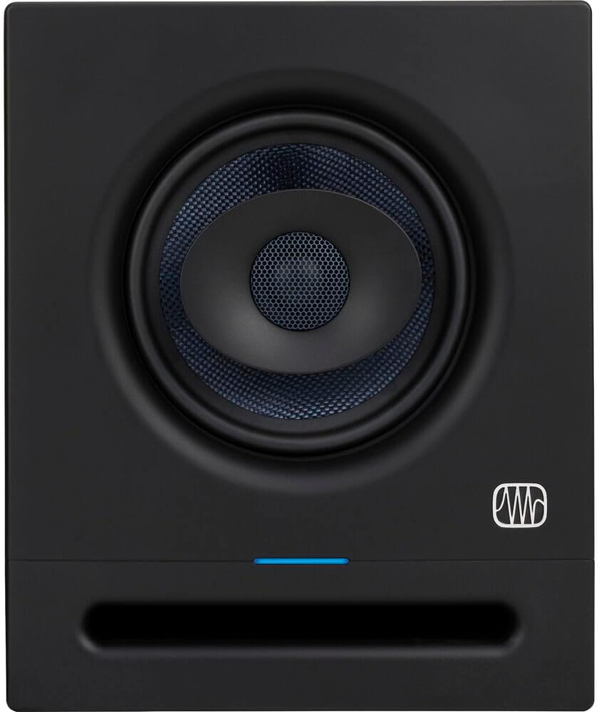 PreSonus Eris Pro 6 2-Way Biamped, Active, 6.5-inch Coaxial Studio Monitor Bundle with Accessories