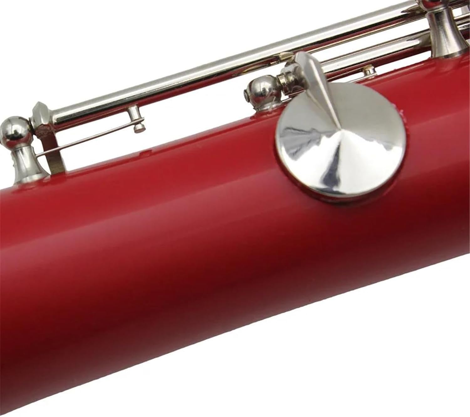 Clarinet Musical Instruments Red Bb Clarinet B Key Beginner Clarinet For School Orchestra Adult With Hard Case Kit Stand Gloves Parts(Set)