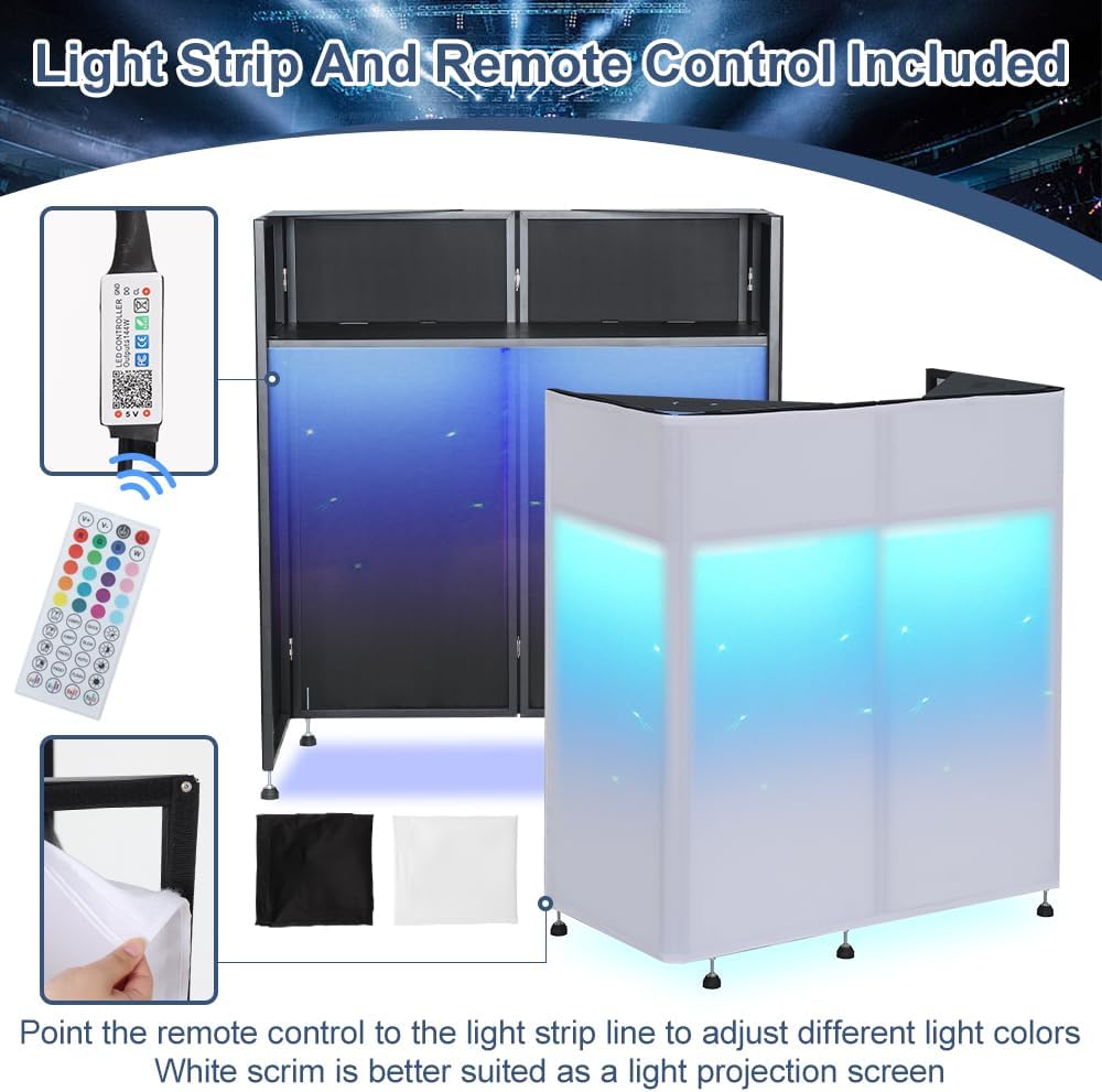 Kokorona Portable DJ Booth 20