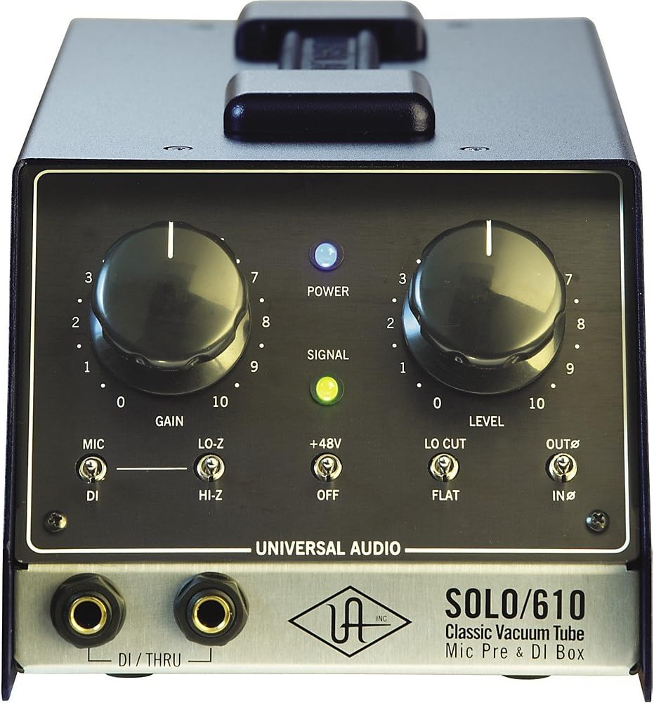 Universal Audio SOLO/610 Classic Vacuum Tube Mic Pre & DI Box