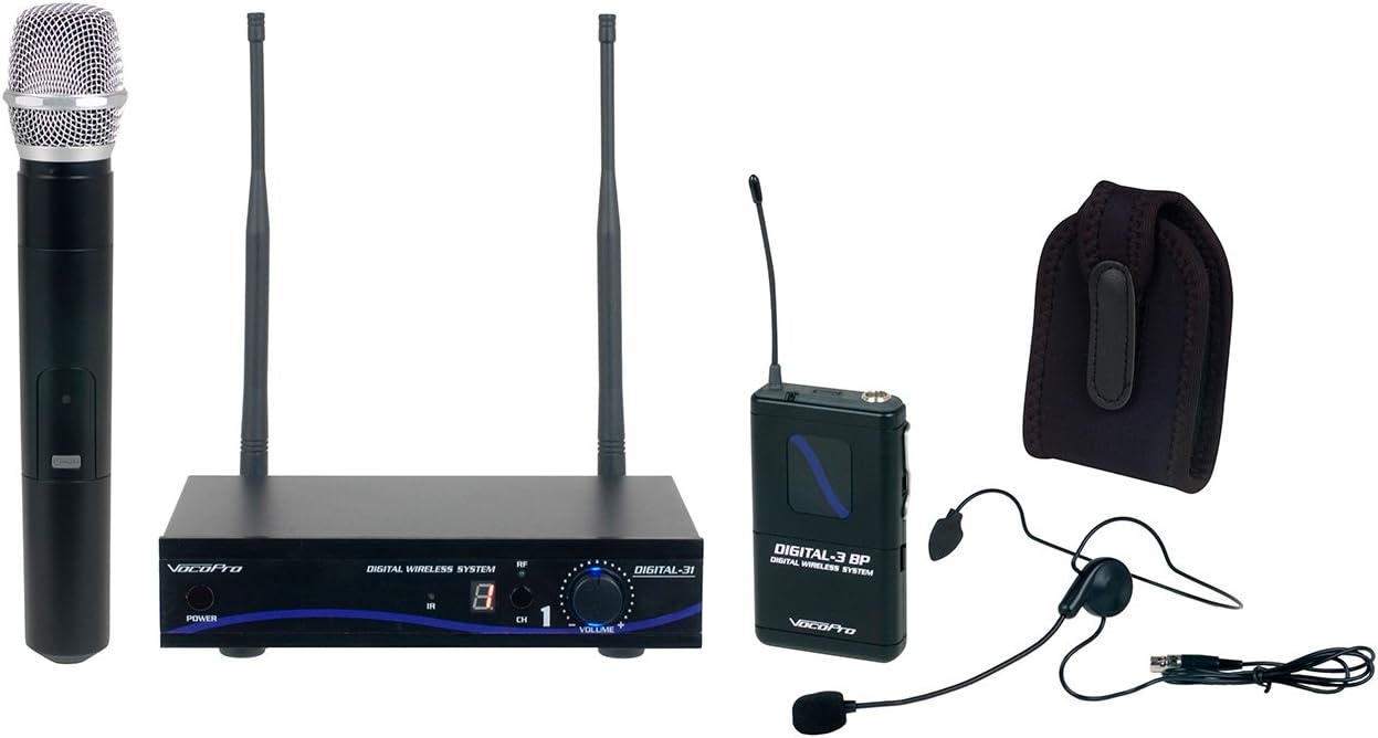 VocoPro Single Channel Digital Wireless Handheld