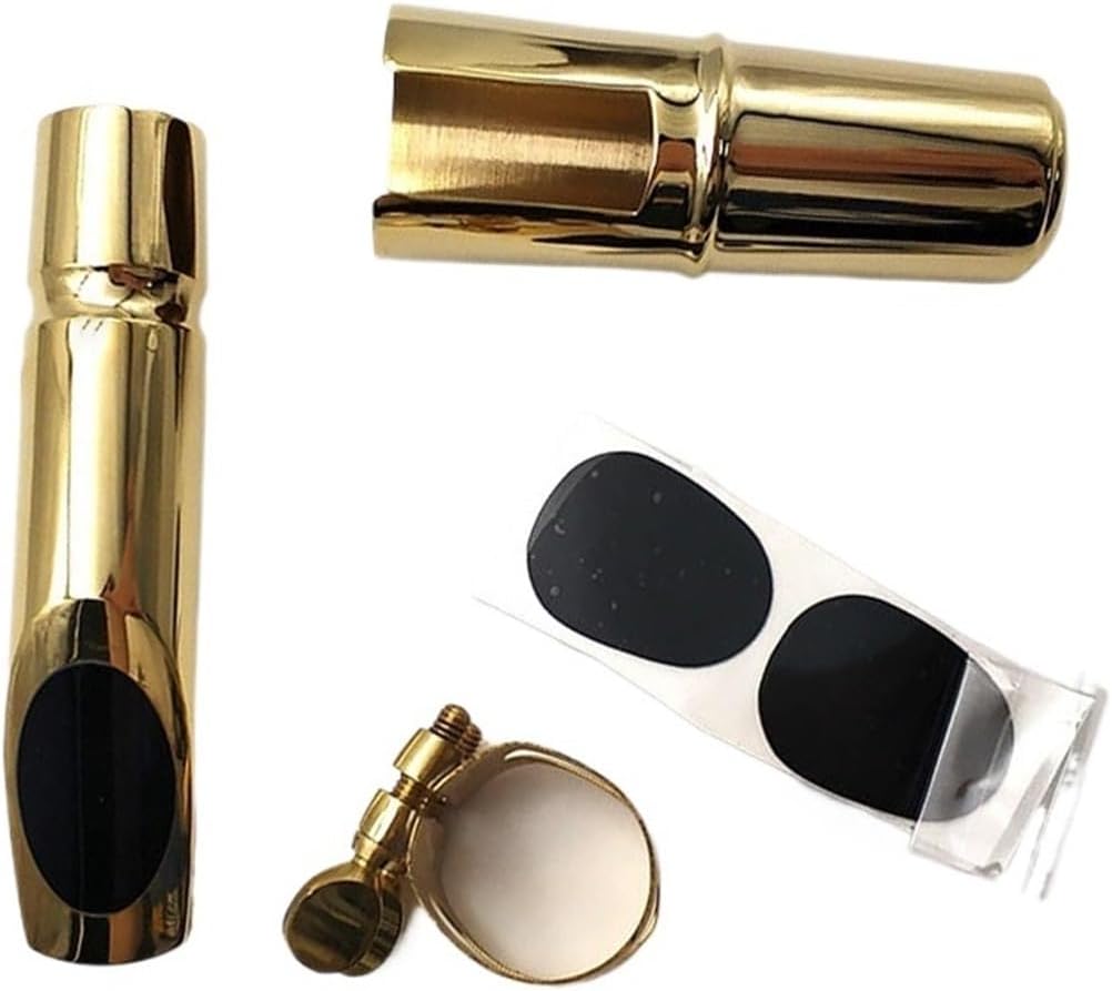 Alto Saxophone Metal Mouthpiece Wind Instrument Saxophone Accessories5/6/7/8 saxophone accessories kit(6)