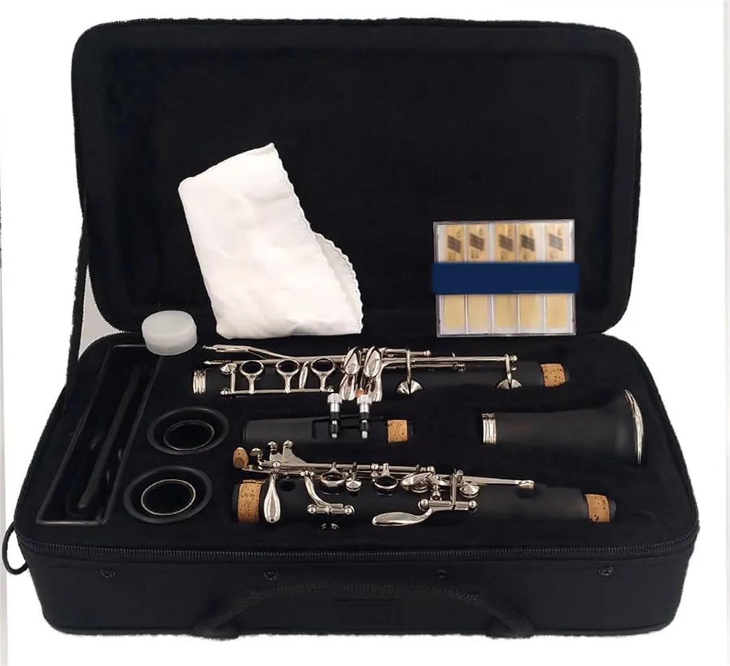 Clarinet Musical Instruments Professional C Key Clarinet Bakelite Body Nickel Silver Keys Perfect For Orchestra Or Solo