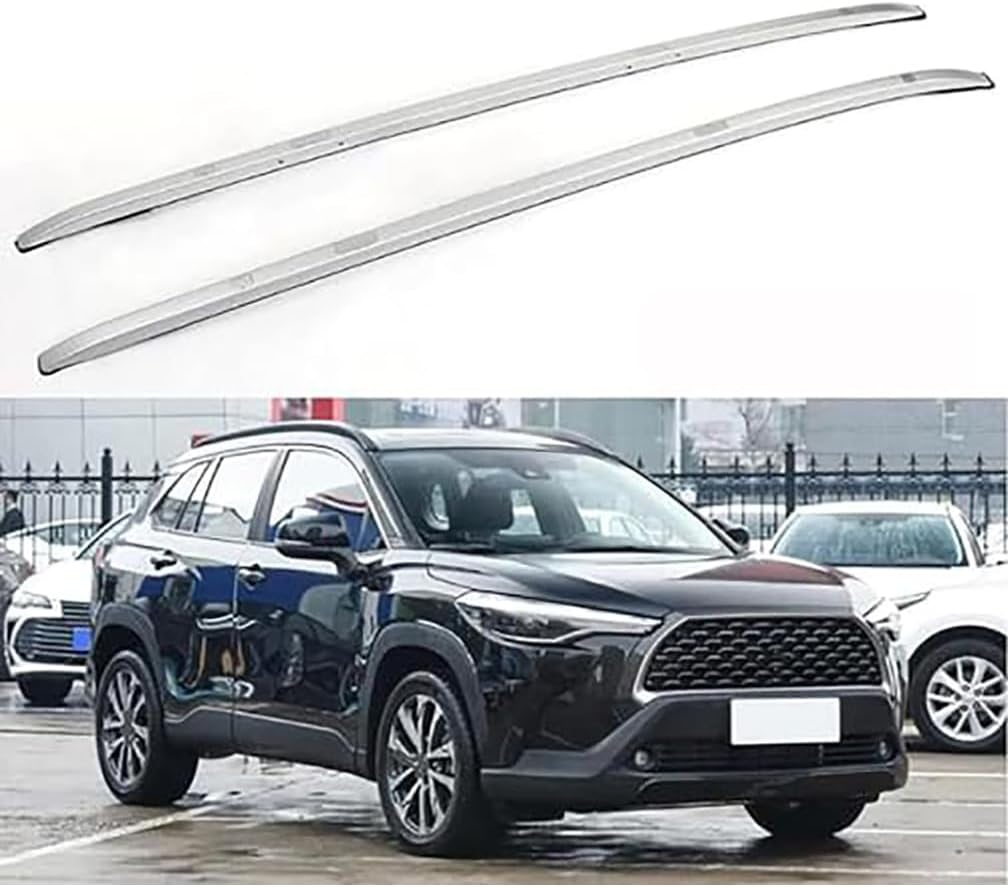 Car Roof Racks, for Toyota Corolla Cross 2021-2023 Anti Theft Anti Rust Cross Bar Cargo Travel Baggag Transportrack, Auto Accessories