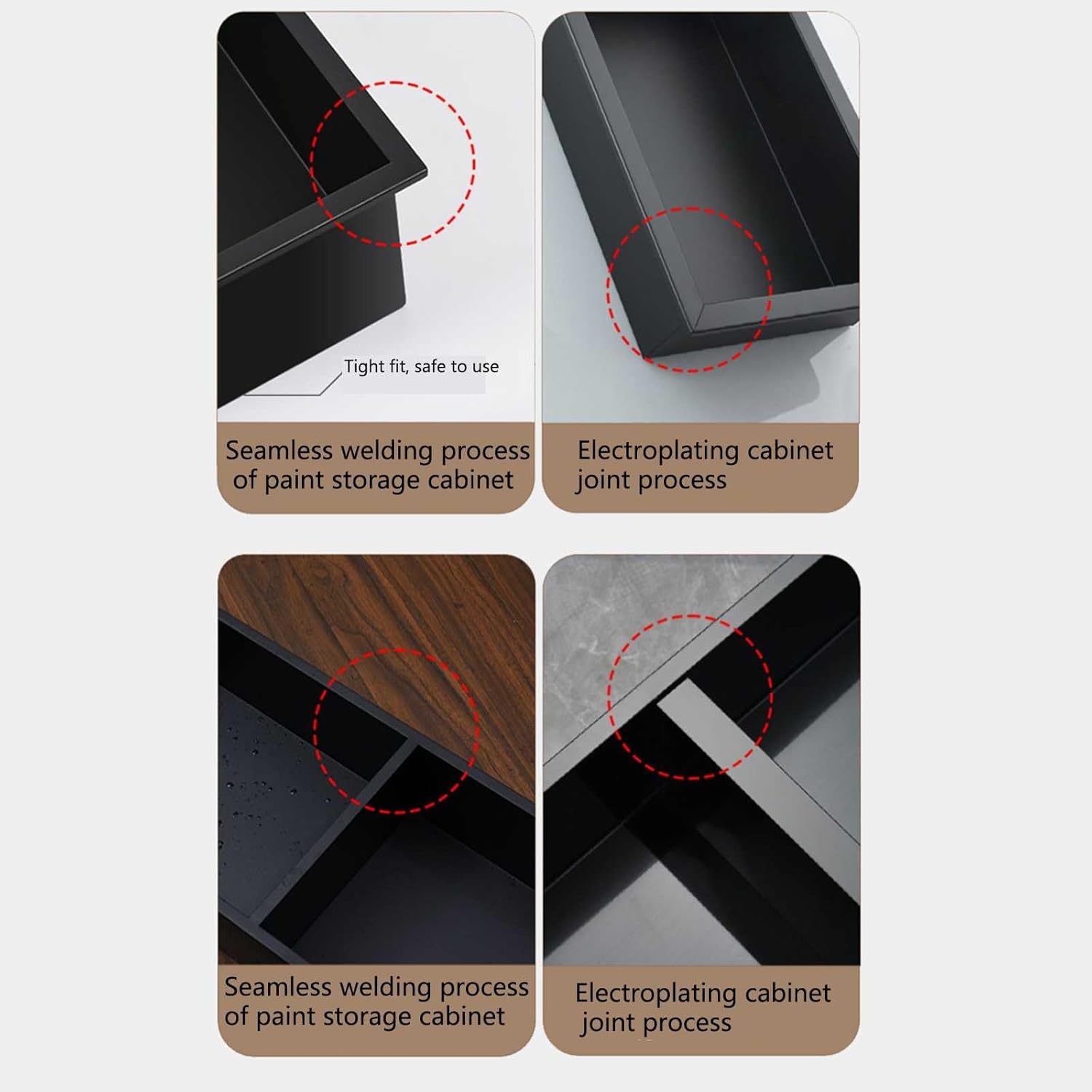 Shower Niche, 3-Tier Stainless Steel Shower Niche Shelves - No Tile Needed, Recessed Wall Mount Organizer for Bathroom & Kitchen, Rustproof Storage Solution, Space-(Black)