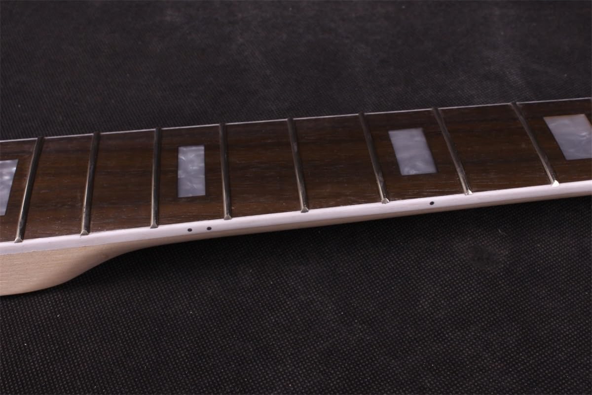 Guitar Bass Neck 20 Fret 30 Inch 4 String Maple Rosewood Fretboard Truss Rod Guitar Neck Bolt On Left Hand Neck #B7(42-63mm)