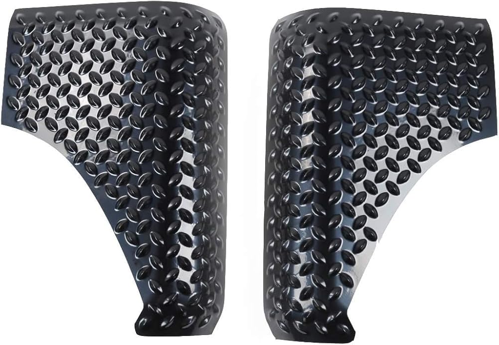 Toworldit ABS Car Tailgate Hood Guards Body Cowl Decorative Protective Cover Trim Compatible with Suzuki Jimny 2019-2024 (2pcs/Set Rear)