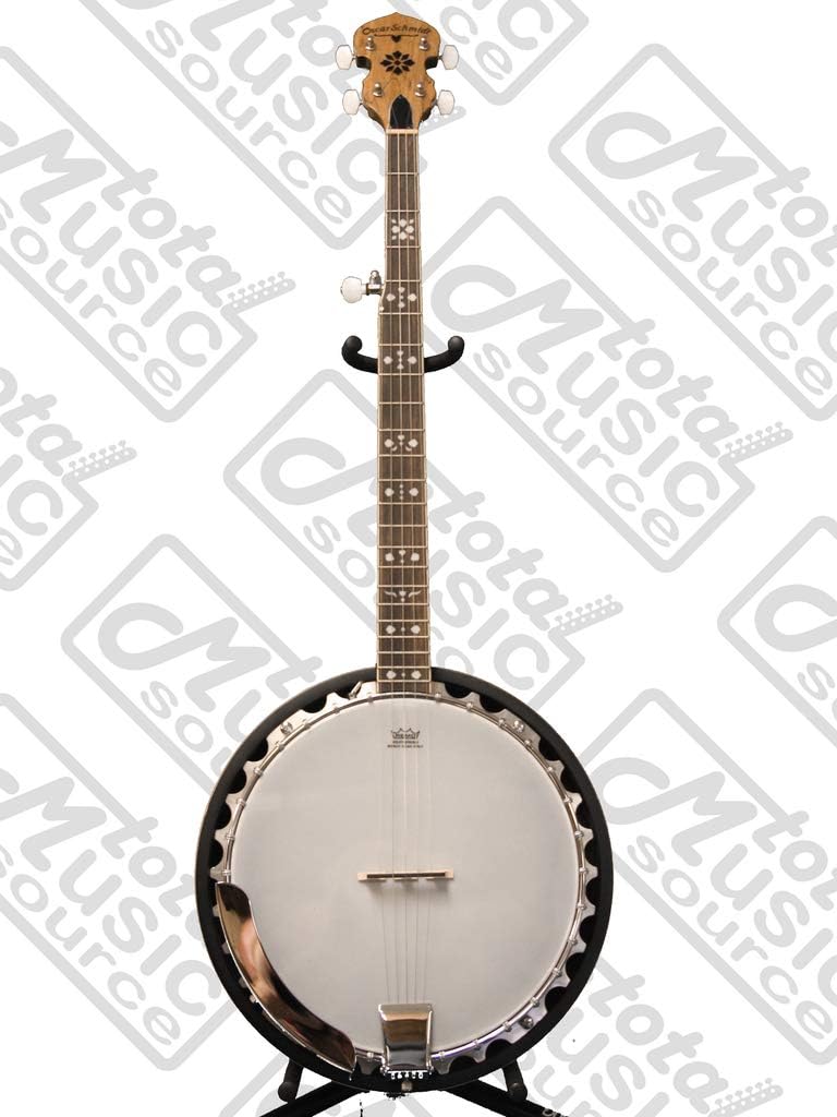 Oscar Schmidt OB5SP 5-String Banjo,Spalted Maple Resonator, W/Bag, OB5SP BAG
