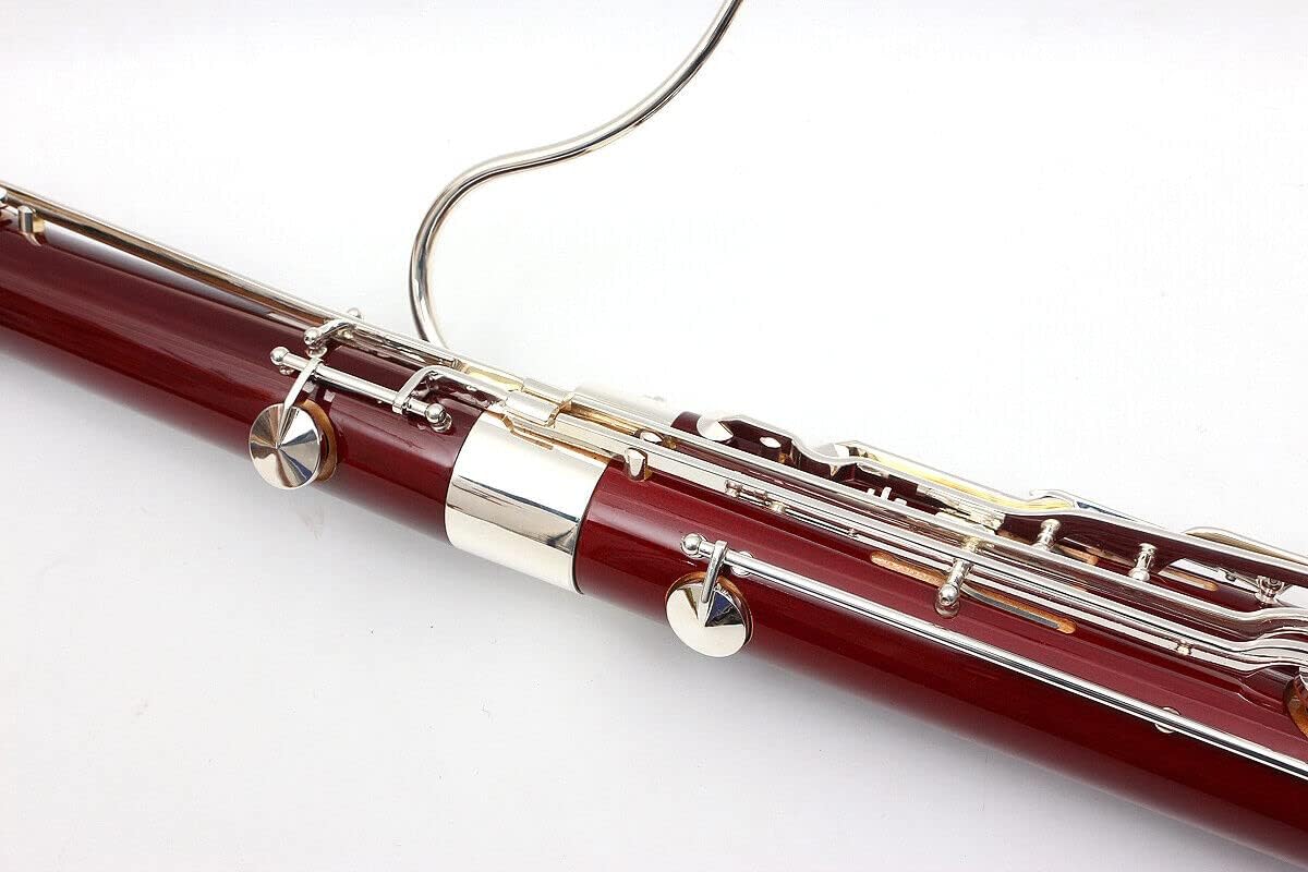 Advance C Key Bassoon Maple Wood C tone Silver plated 26 Keys Bassoon Woodwind Instrument with Case Accessories