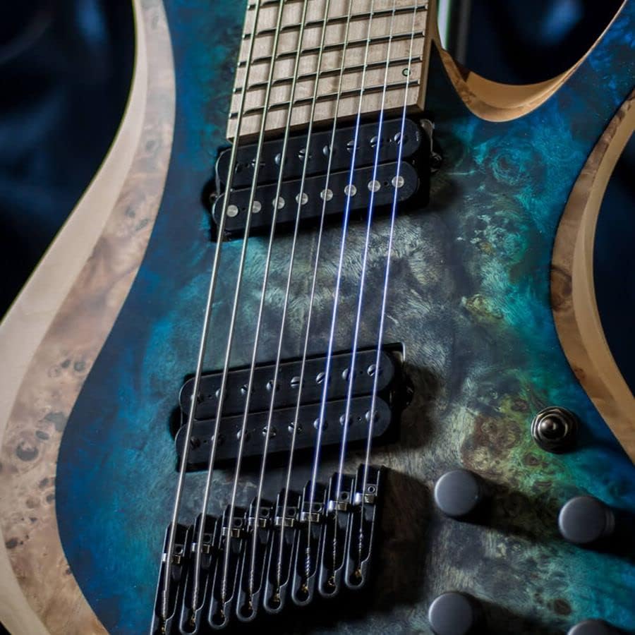 8 String Fanned Guitar Pickups Humbucker Alnico V Magnet Pickups German 99.8% Nickel-plated Copper Wire Fit for 8 String Electric Guitar