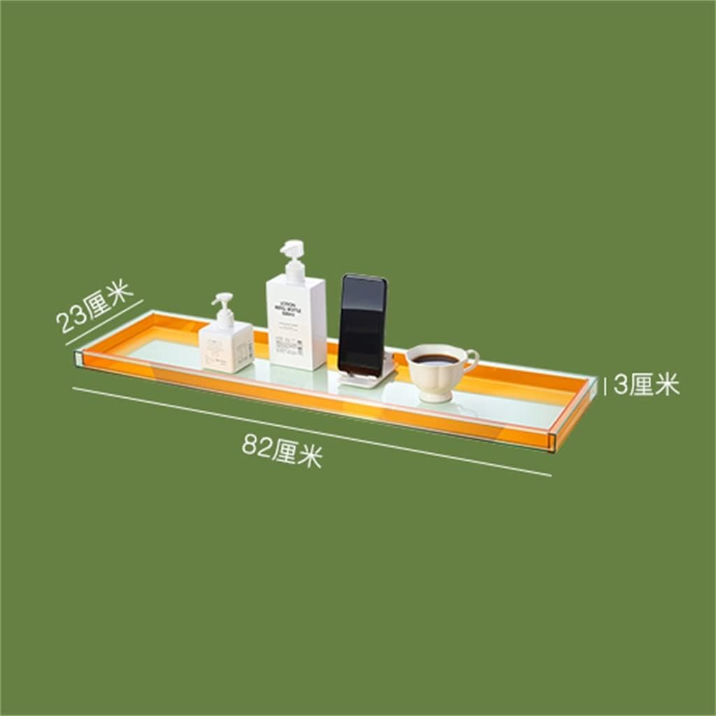 VIDI Bathtub Rack Double-Layer Acrylic Household Japanese-Style Bath Shelf Put Storage Box Tray on The