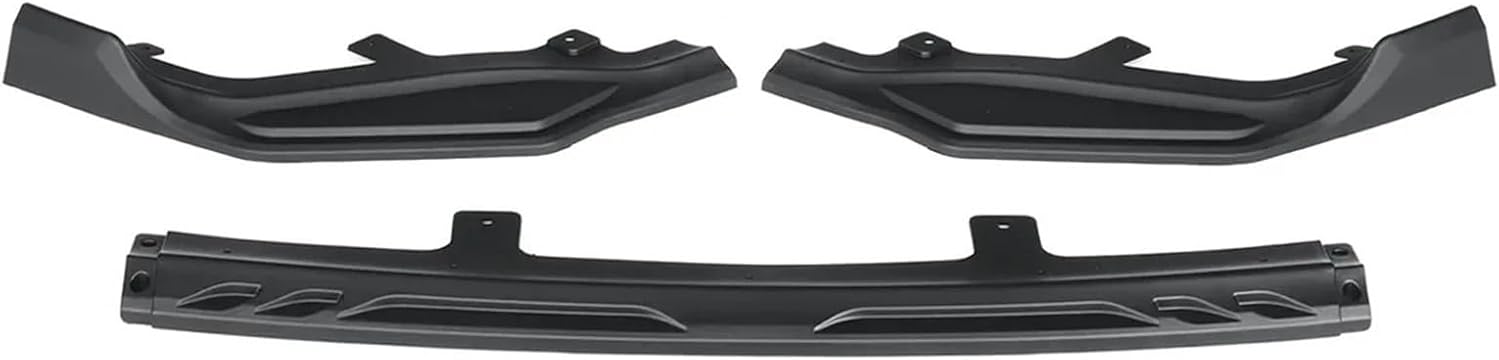 3X Car Front Bumper Splitter Lip Spoiler Diffuser Guard Cover Compatible with Lexus IS200t IS300 IS350 F-sport 2017 2018 2019 2020 Body Kit(Matte Black), efhbiufheroih9