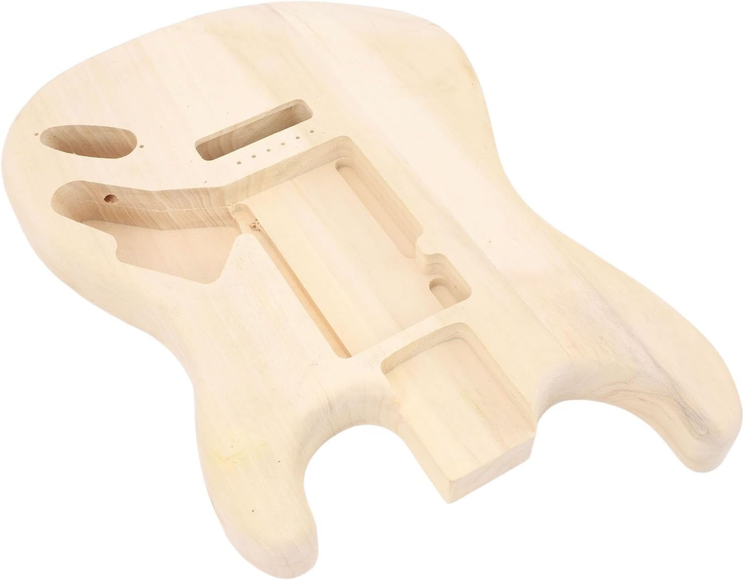 Electric Guitar Body Replacement Unfinished One Piece Maple Guitar Body for Guitars DIY Accessories
