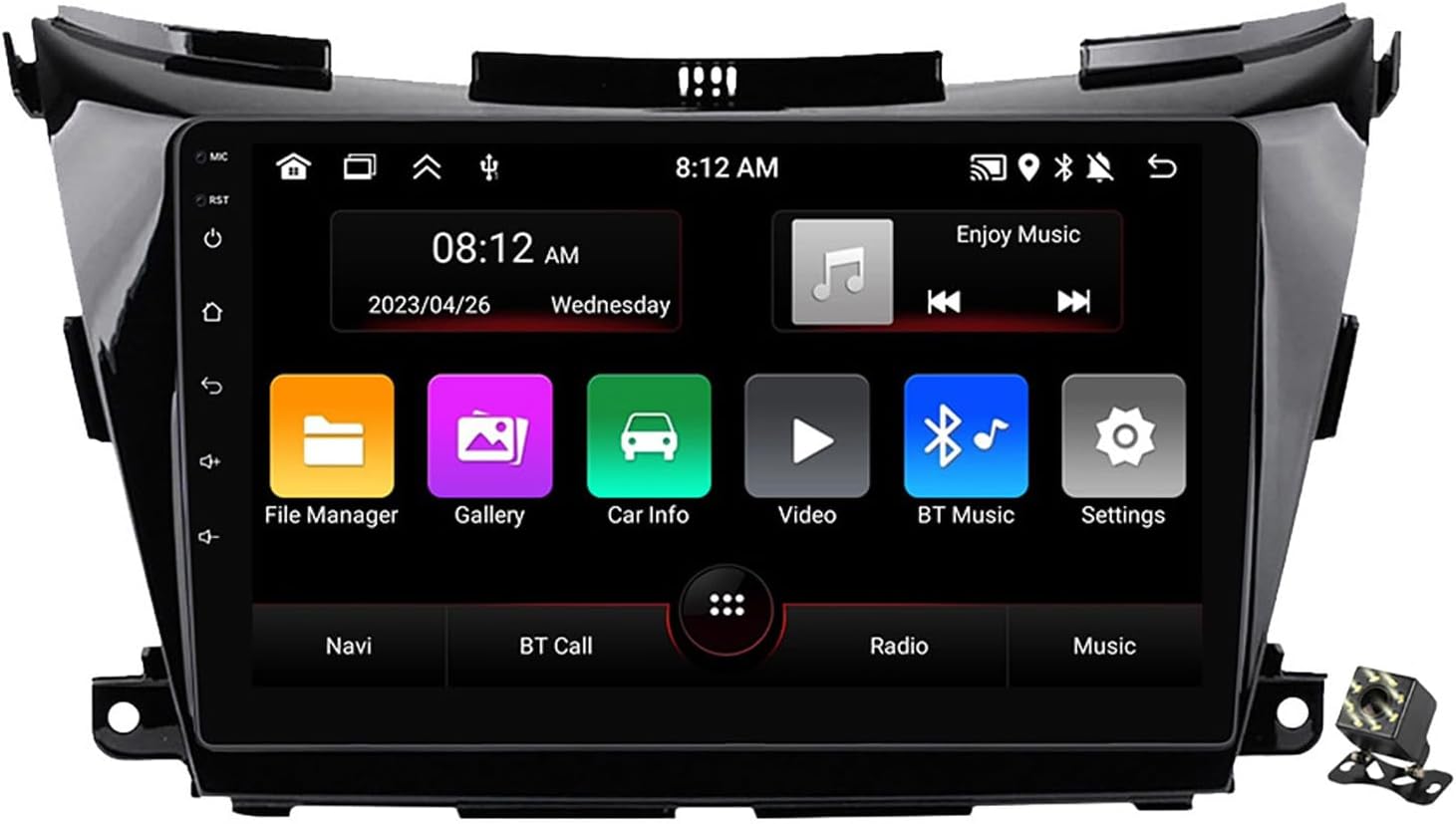 Android 12 Car Radio Stereo CarPlay/Android Auto for Nissan Murano 3 Z52 2014-2020, 10 inch Multimedia Player con Bluetooth/GPS Navigation/FM RDS/DSP/WiFi/4G/SWC+Camera