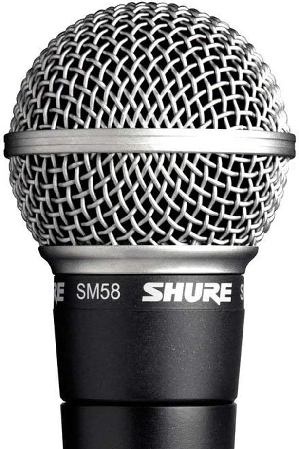 Shure SM58S Professional Vocal Microphone w/On/Off Switch (2 Pack), XLR