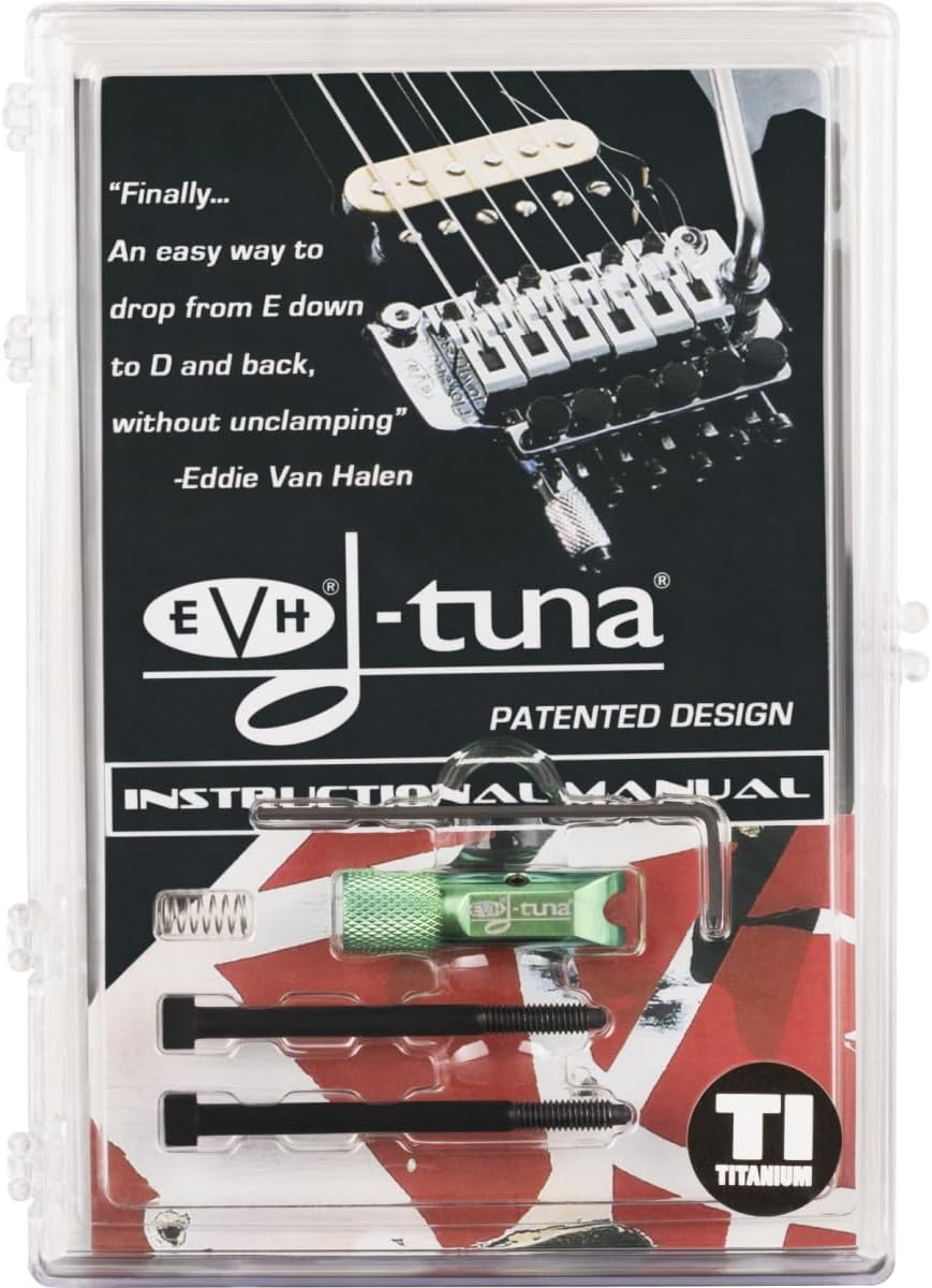 EVH D-Tuna Titanium, Green