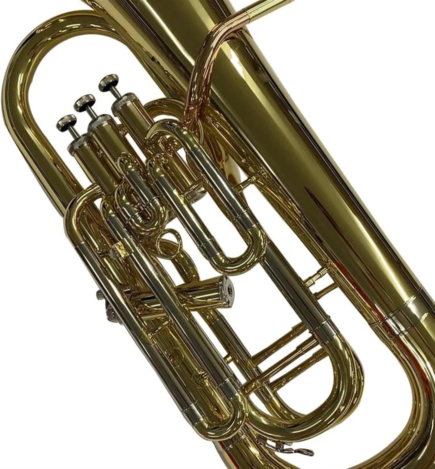 Beginner euphonium Brass Instruments Professional Gold Lacquer 3+1 Euphonium China