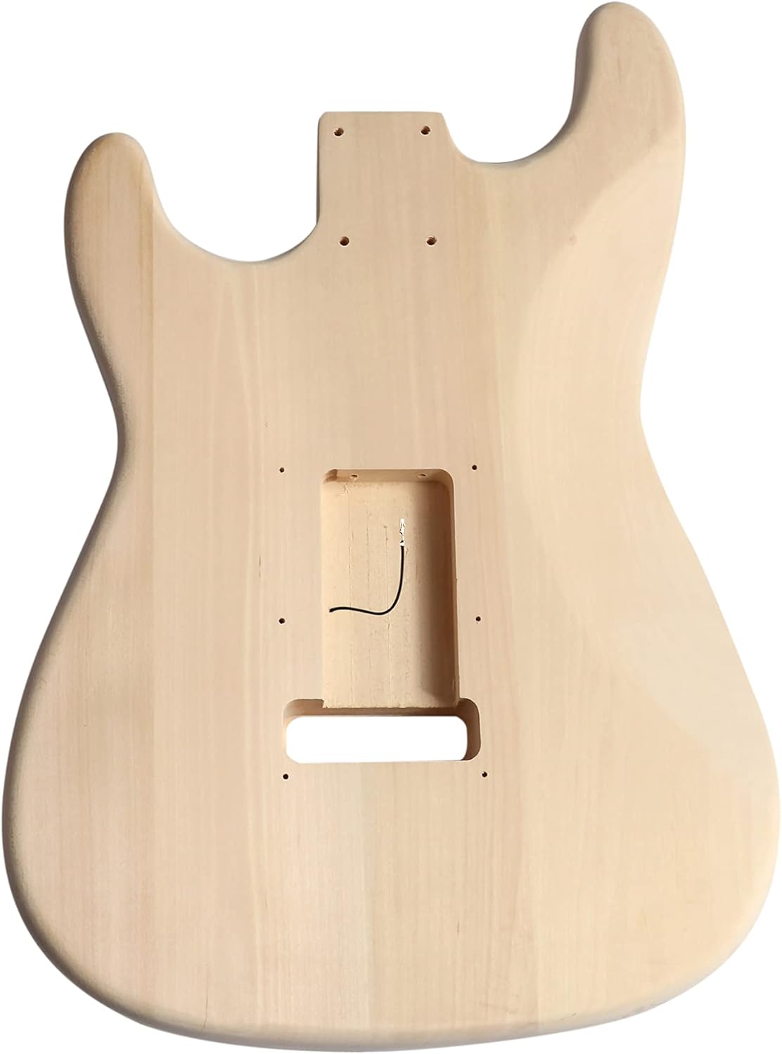 DIY Electric Guitar Kit Beginner Kits 6 String Right Handed with Basswood Body Maple Neck Poplar Laminated Fingerboard Build Your Own Guitar.