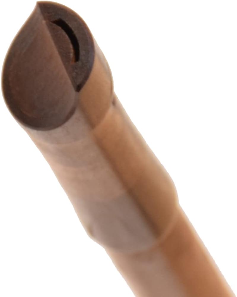 Wooden Whistle iVolga PDC-01 key of D Great Sound Hand Carved Stabilized Wood Flute Folk Wind Music Instrument Handmade Woodwind Brown