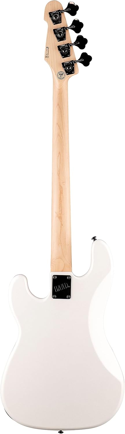 ESP 4 String LTD Surveryor ’87 Bass, Pearl White, Right, One Size (LSURVEYOR87PW)