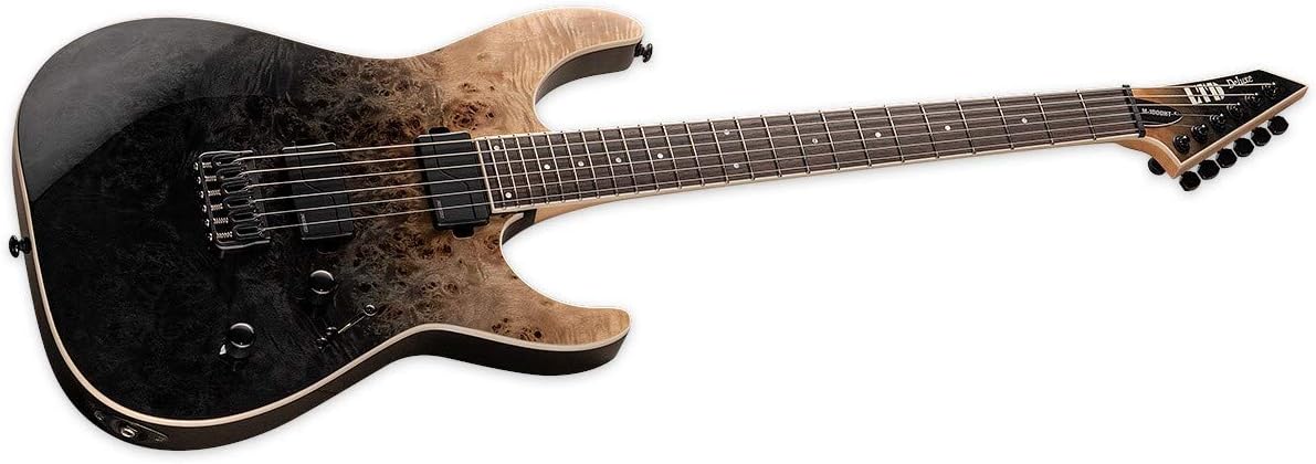 ESP LTD M-1000HT Electric Guitar, Black Fade