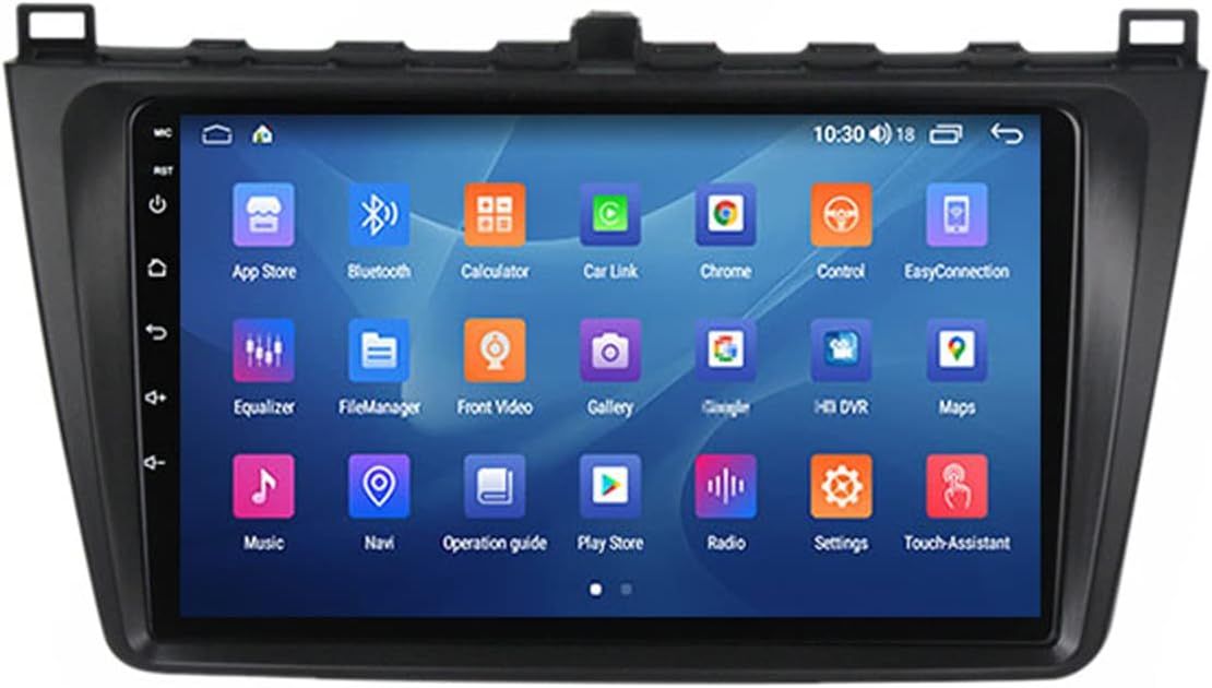 Car Stereo Double Din Car Radio 9 Inch MP5 Player Touch Screen Bluetooth Multimedia for Mazda 6 Ⅱ GH 2007-2012 FM Radio Receiver Mirror Link Backup Camera Carplay WiFi