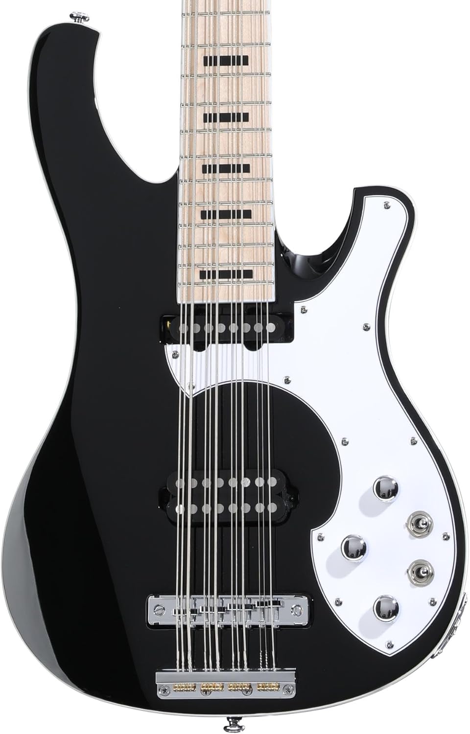 Schecter Stargazer 12 12-string Bass Guitar - Black