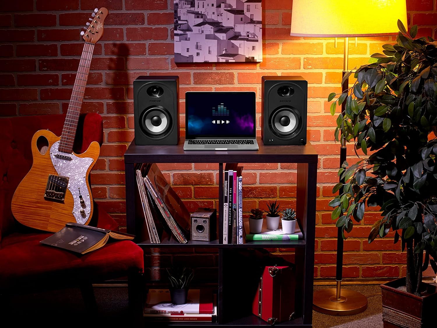 SAMSON MediaOne M50BT Powered Studio Monitors Restock Deal