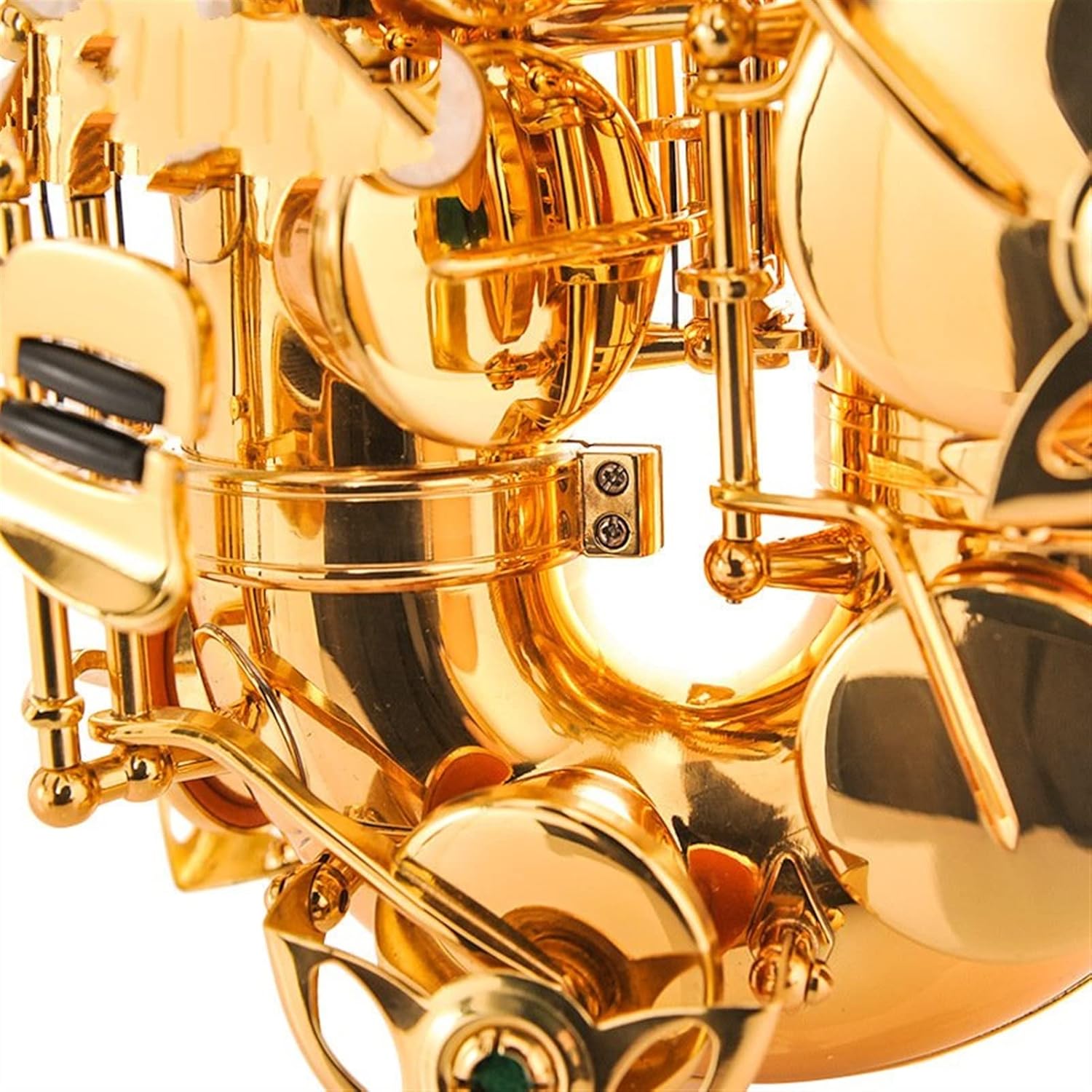 KESHUO E Flat Alto Saxophone Wind Instrument Brass Sax Beginners Kit