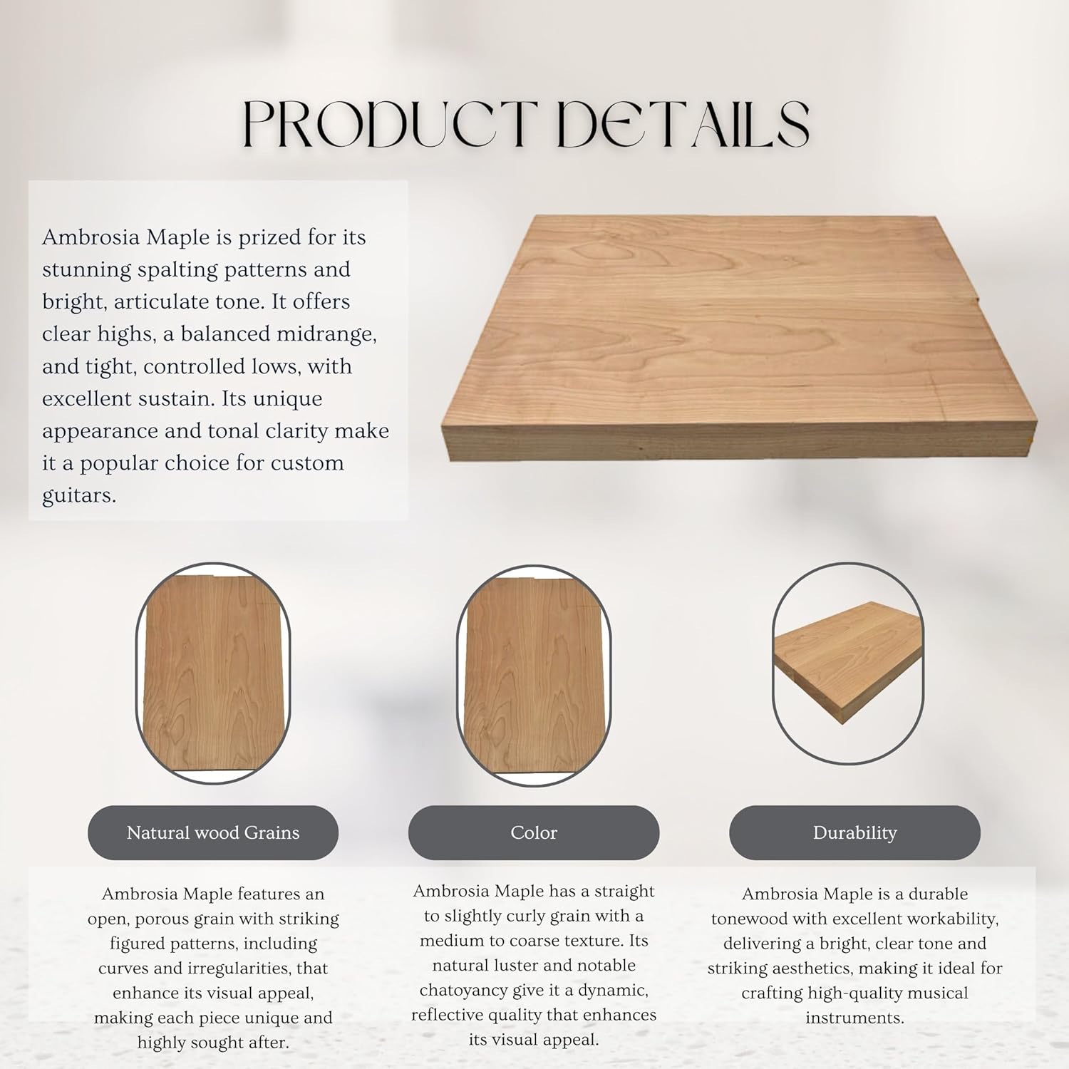 2 Pieces American Black Cherry 24