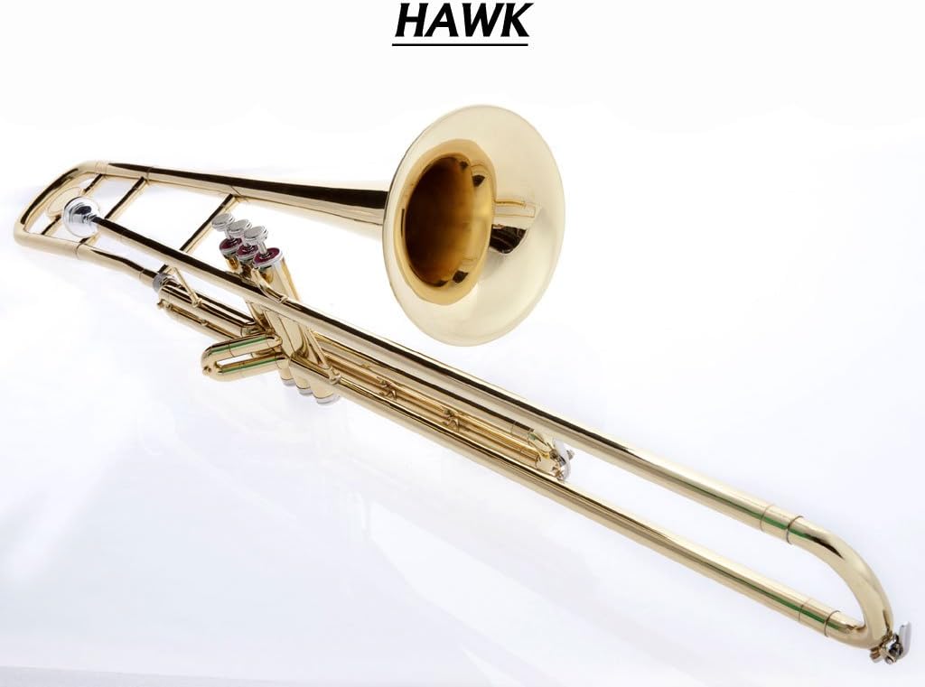 Fever Valve Gold Bb Trombone with Case and Mouthpiece