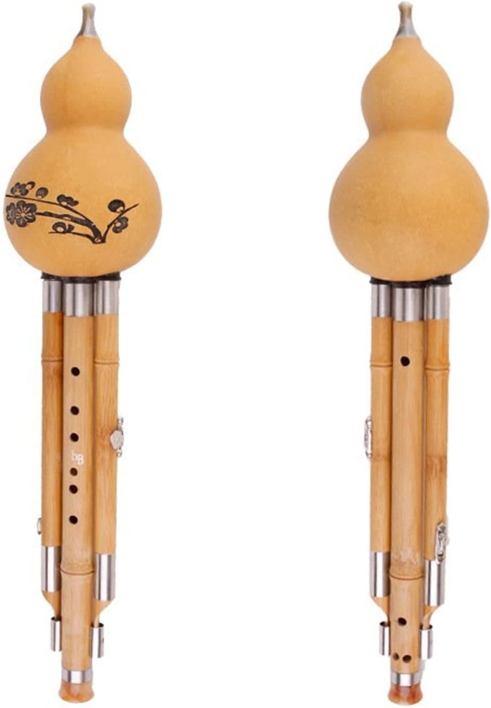 FLFL Hulusi Hulusi C/Bb Key Instrument Bamboo Flute Handmade