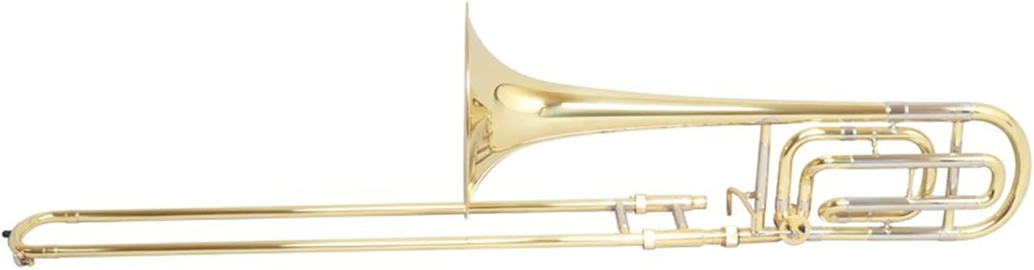 TSTS B Flat to F Tenor Trombone Trombone Suitable for Students Or Adult Beginners and Bands Beginner Trombone