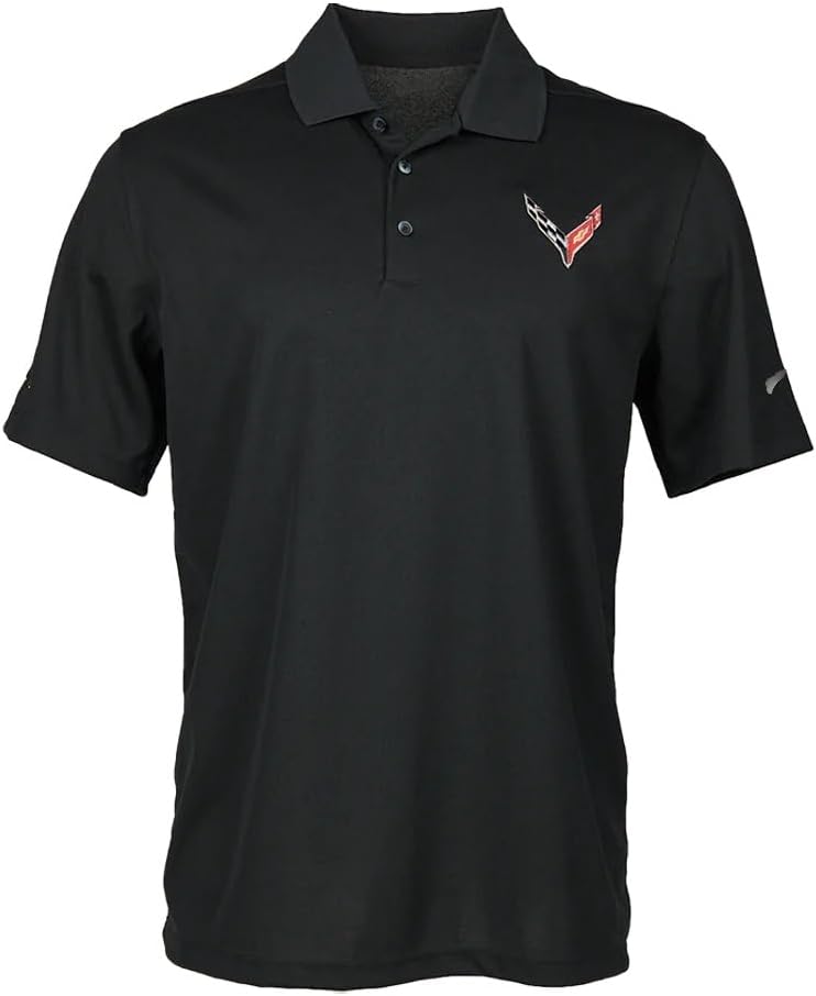 SR1 Performance C8 Corvette Z06 Polo Shirt w/Embroidered Logo