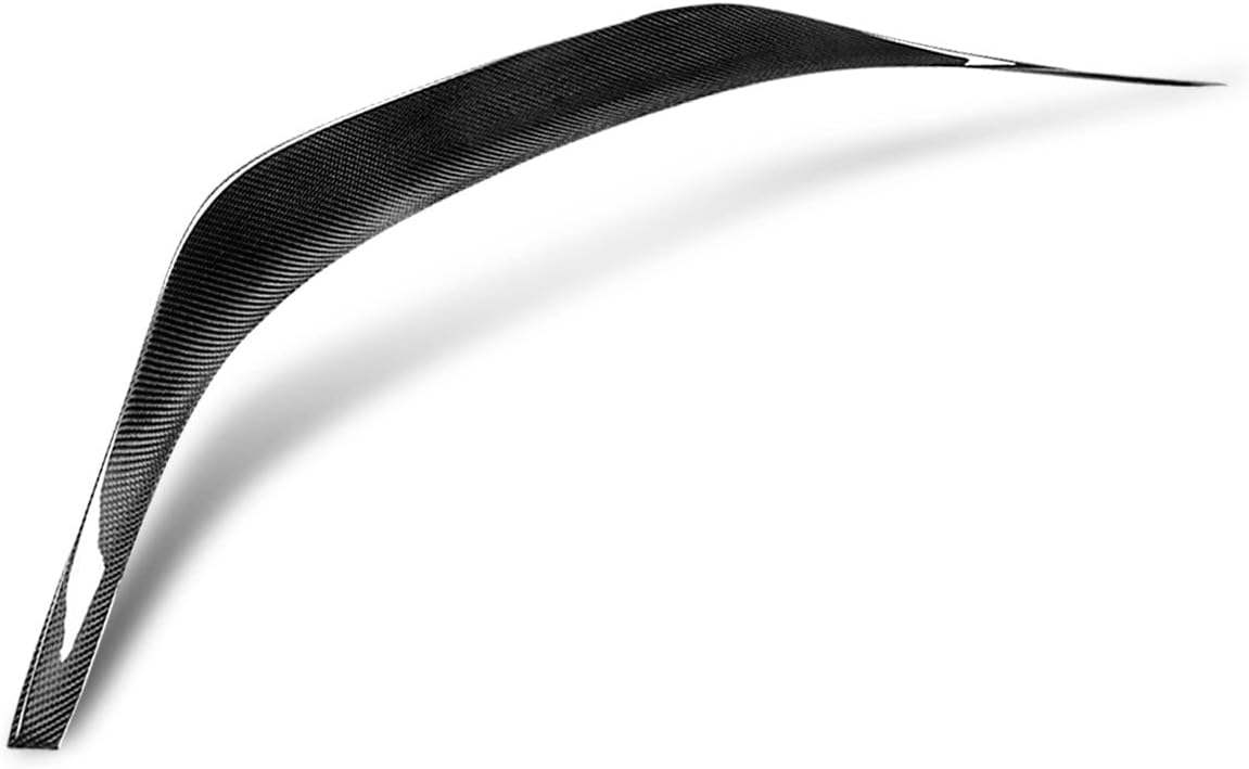 DNA MOTORING 2-SPC-7312-CF T-Style Carbon Fiber Rear Trunk Spoiler Wing Compatible with 2022-2023 BRZ / GR86