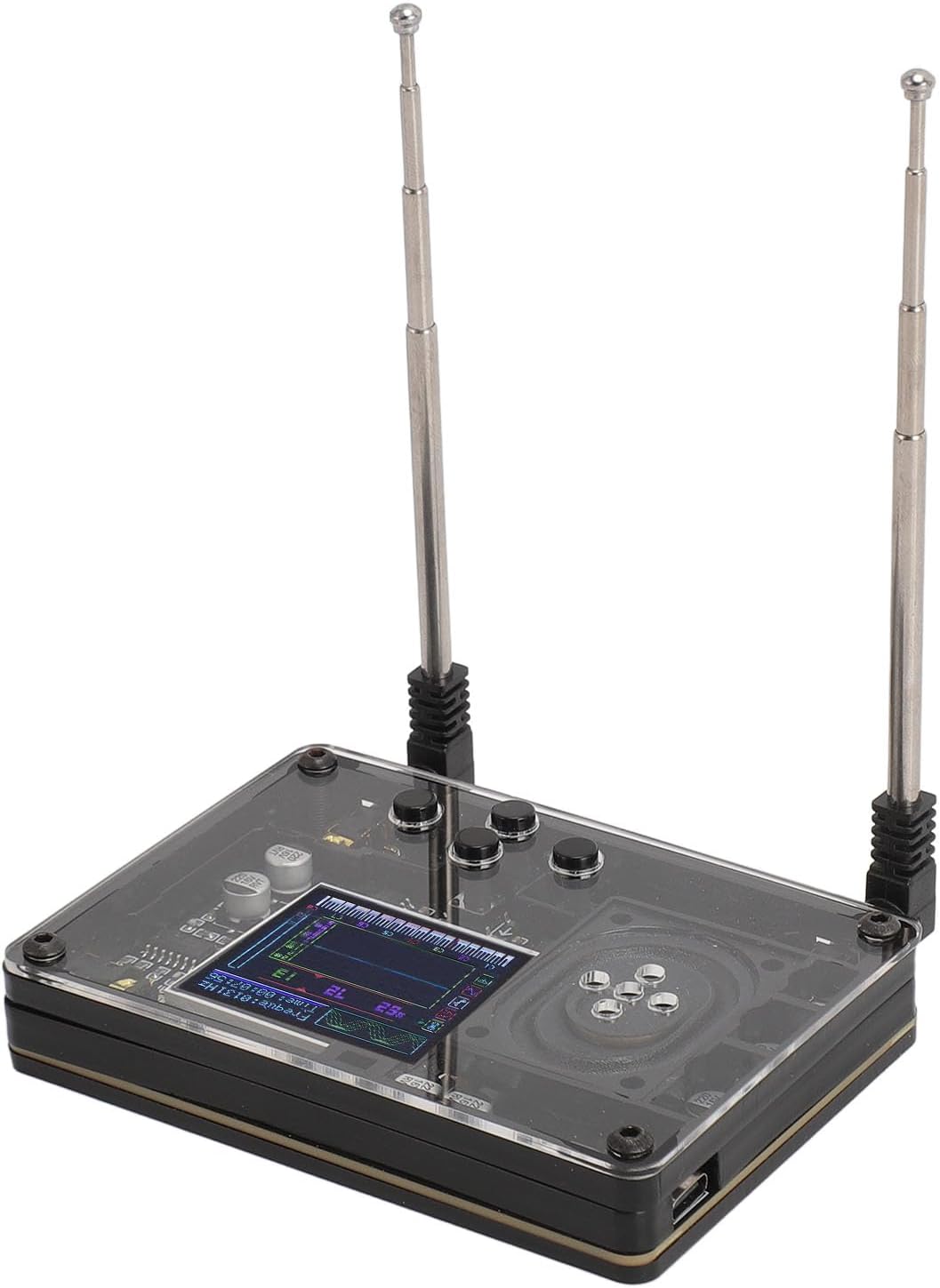 Type C Theremin Mini Theremin with Color Display and Over 70 Voices, for Beginners, Portable Electronic Instrument for Music Lovers