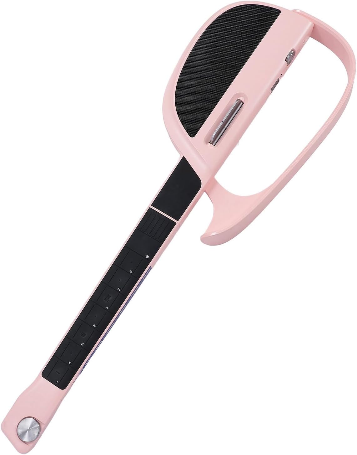 C1 Stringless Smart Guitar, Foldable Travel Stringless Guitar, App Interactive Chord Sheets, Built in Speaker and Drum system, Automatic Accompaniment Guitars with Storage Bag