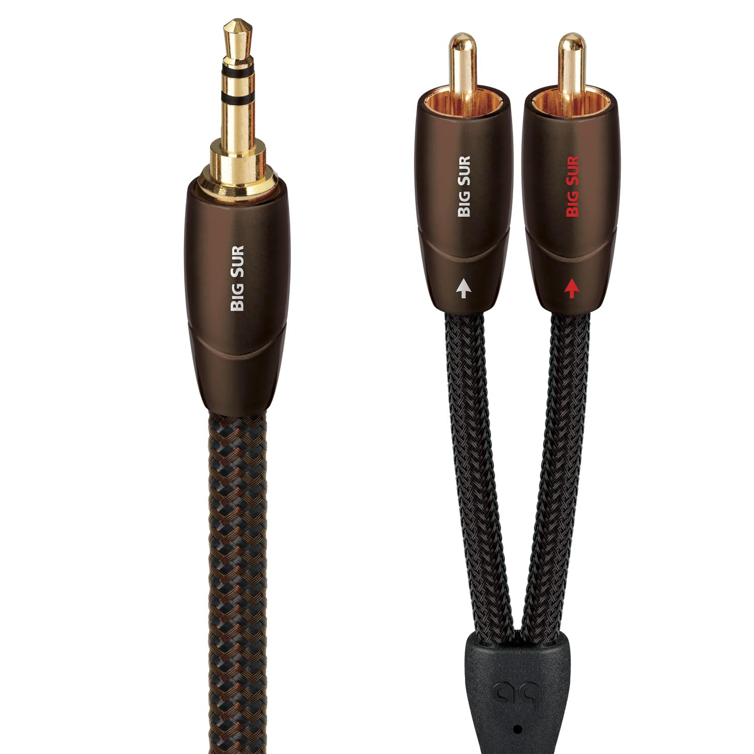 AudioQuest Big SUR 0.6 m High-End Audio Cable 3.5 mm Jack to RCA (Stereo)