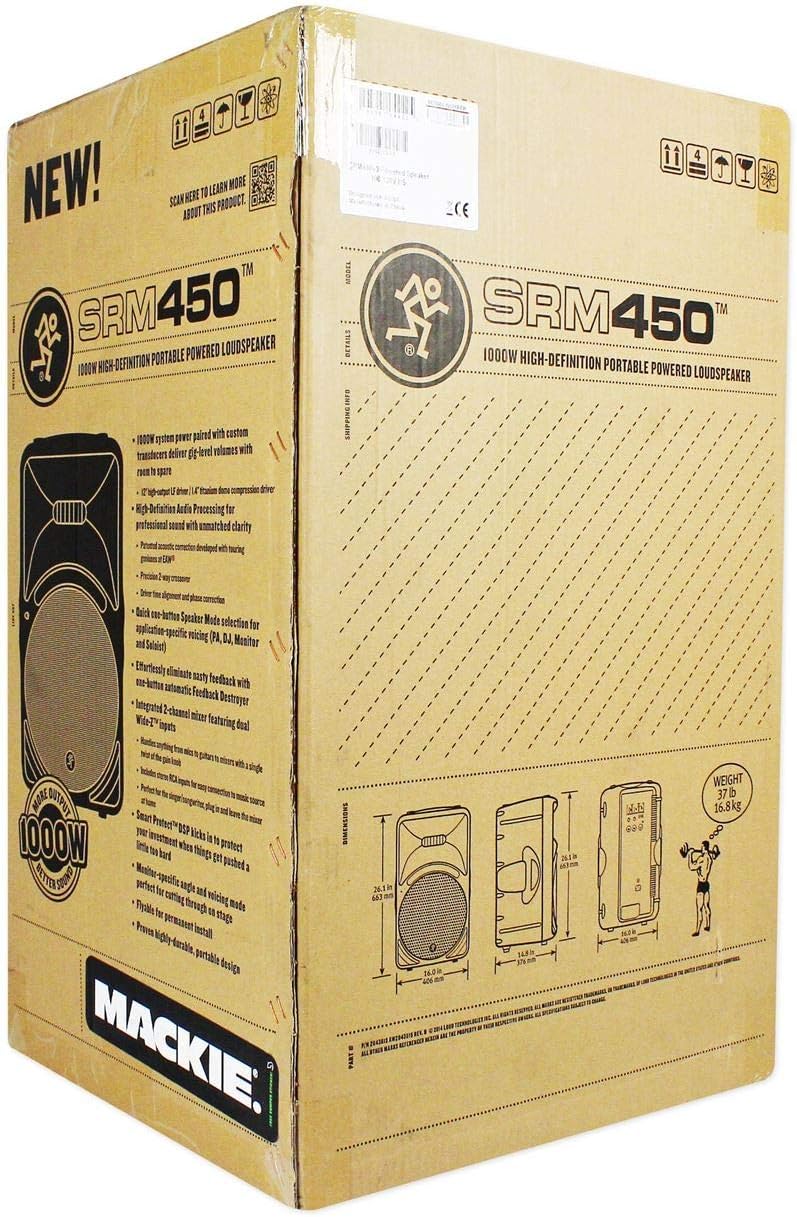 Mackie (2) New SRM450-V3 12