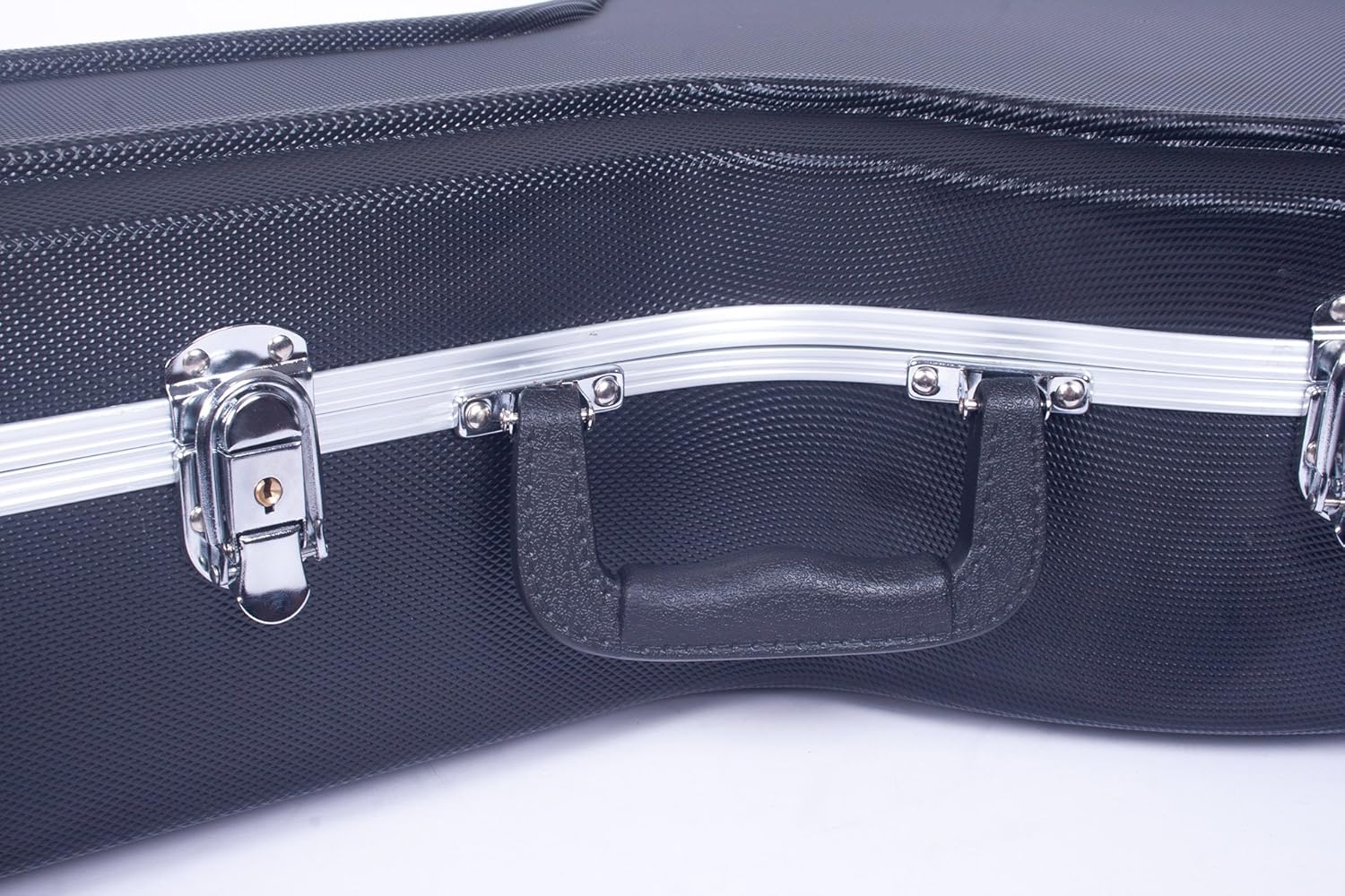 Crossrock CRA860BJBK ABS Molded Hardshell Banjo Case,Backpack Style,For 5-string Resonator/Gibson Tenor Banjo, Black