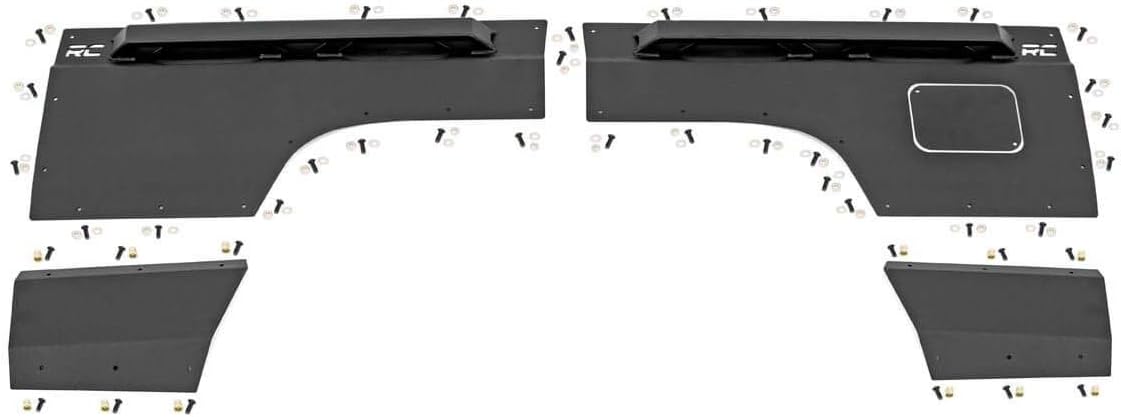 Rough Country Rear Quarter Panel Armor for 1997-2001 Jeep Cherokee XJ - 10579