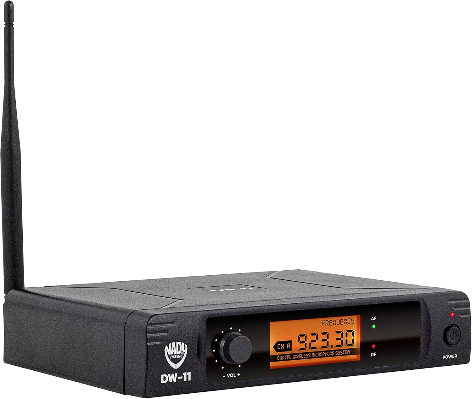 Nady DW-11-LT-HM Digital Wireless Lapel & Headset Microphone System – Ultra-Low Latency with QPSK Modulation - XLR and ¼” outputs - UHF Range - Fixed Frequency